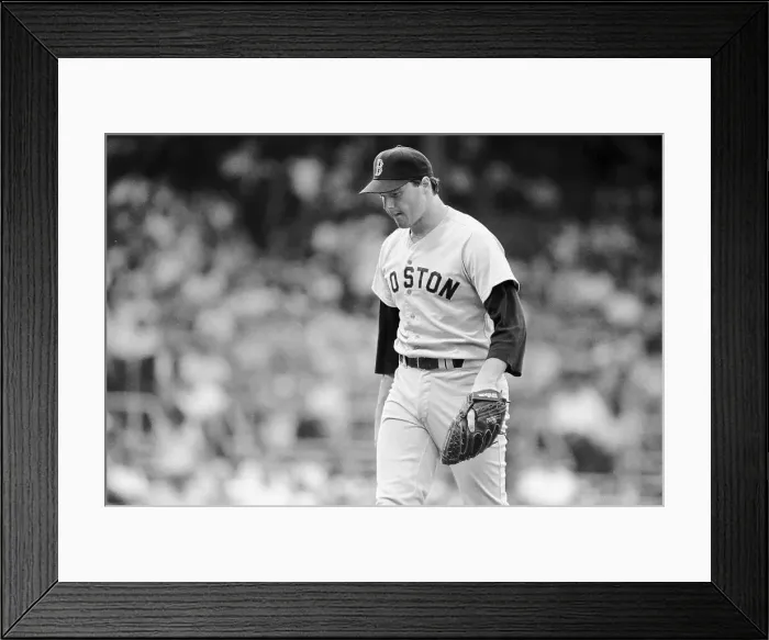 Framed Print : Roger Clemens Walking from Base Framed Print : Roger Clemens Walking from Base