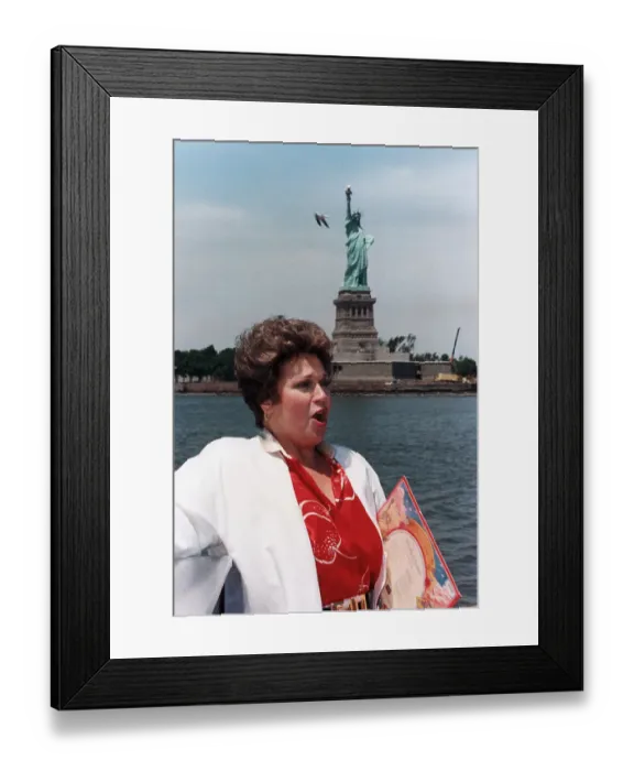 Framed Print : Marilyn Horne Sings Aboard Luxury Yacht Framed Print : Marilyn Horne Sings Aboard Luxury Yacht