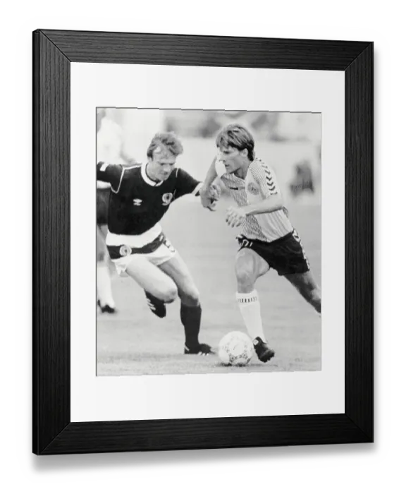 Framed Print : Soccer Players During World Cup Game Framed Print : Soccer Players During World Cup Game