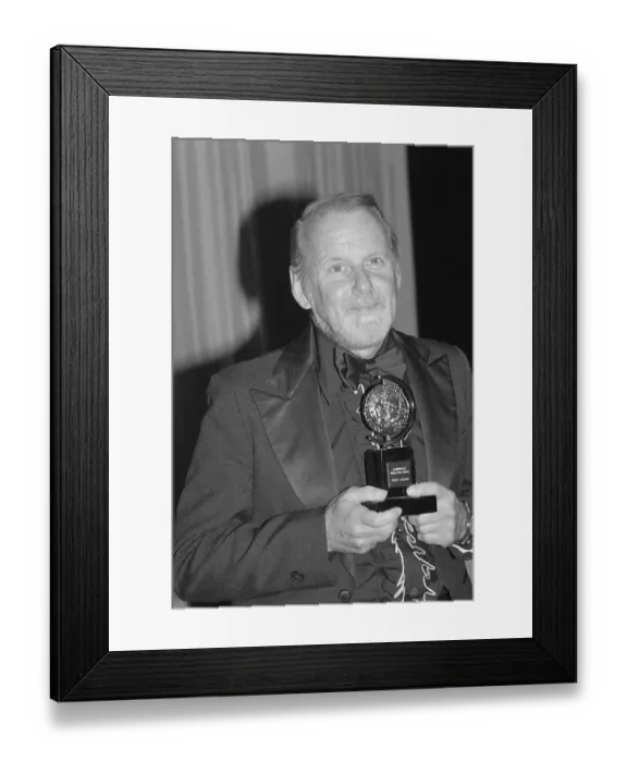 Framed Print : Bob Fosse Holding Tony Award Framed Print : Bob Fosse Holding Tony Award