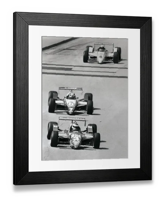 Framed Print : Last Lap of Indy 500