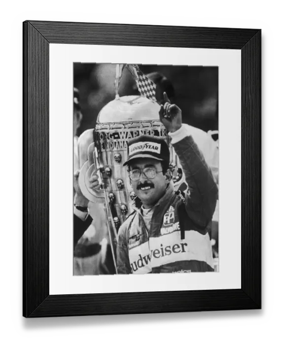 Framed Print : Bobby Rahal After Winning Indy 500 Framed Print : Bobby Rahal After Winning Indy 500