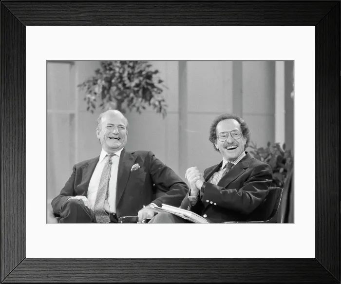 Framed Print : Alan Dershowitz and Claus Von Bulow Framed Print : Alan Dershowitz and Claus Von Bulow