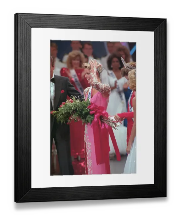 Framed Print : Christy Fichtner Winning Miss America Framed Print : Christy Fichtner Winning Miss America