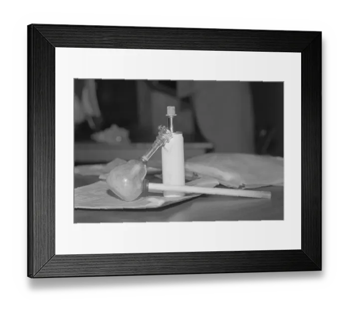 Framed Print : Crack Pipe Displayed By Police Framed Print : Crack Pipe Displayed By Police