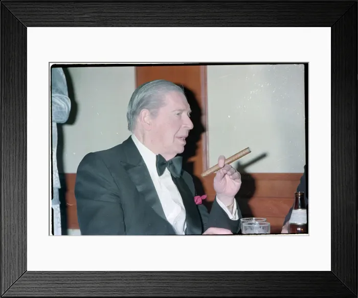 Framed Print : Milton Berle at Fund Raiser Framed Print : Milton Berle at Fund Raiser