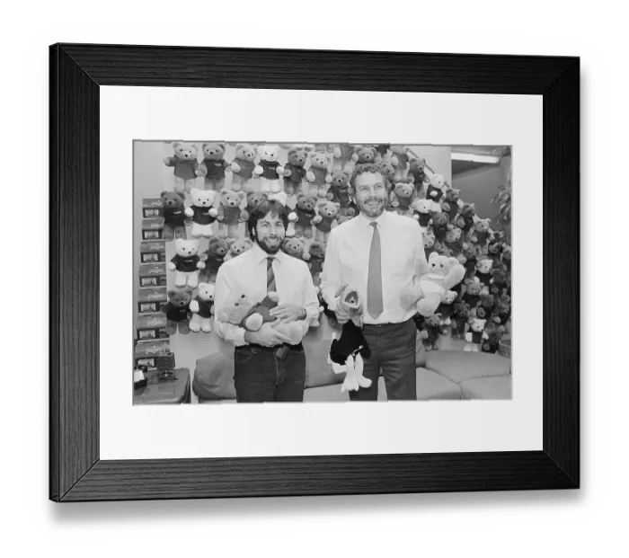 Framed Print : Nolan Bushnell and Steve Wozniak Framed Print : Nolan Bushnell and Steve Wozniak