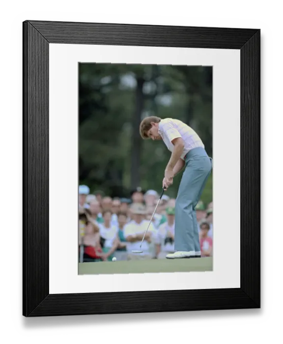 Framed Print : Nick Price Putting Framed Print : Nick Price Putting