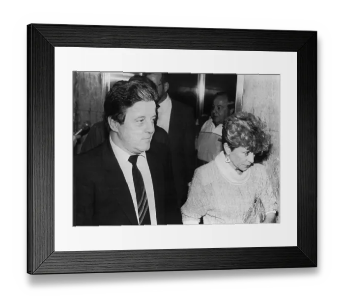 Framed Print : Anthony Spilotro with His Wife Framed Print : Anthony Spilotro with His Wife