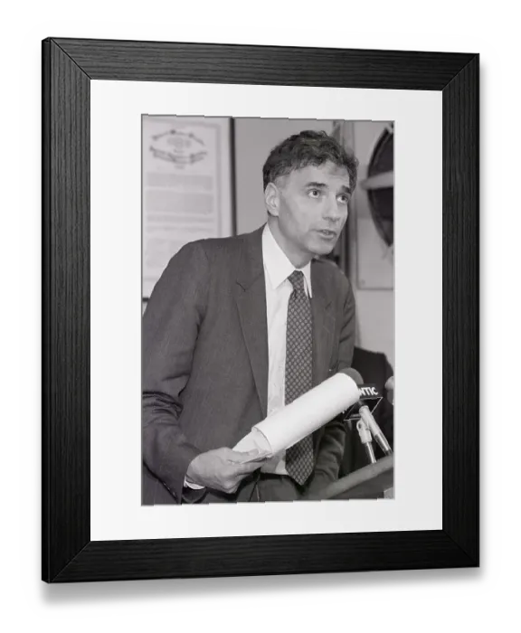 Framed Print : Consumer Advocate Ralph Nader Framed Print : Consumer Advocate Ralph Nader