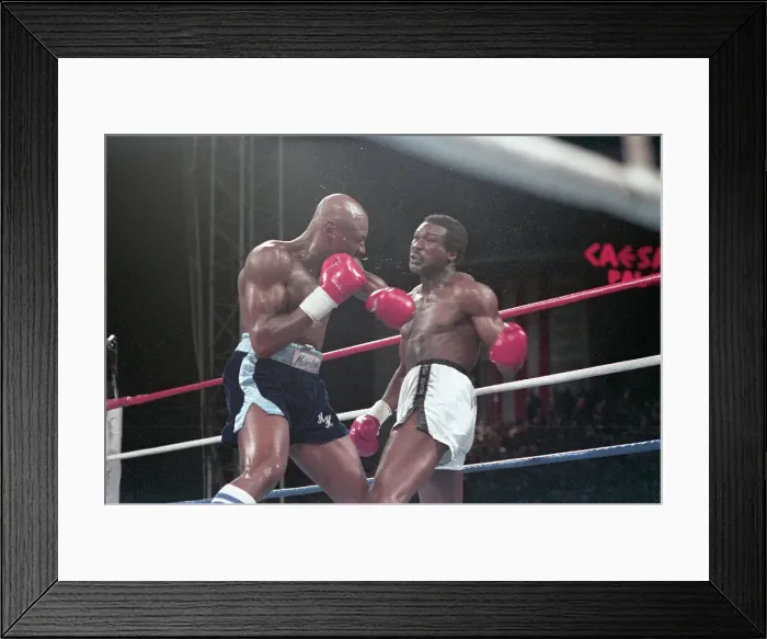 Framed Print : Marvin Hagler Just Punches John Mugabi Framed Print : Marvin Hagler Just Punches John Mugabi