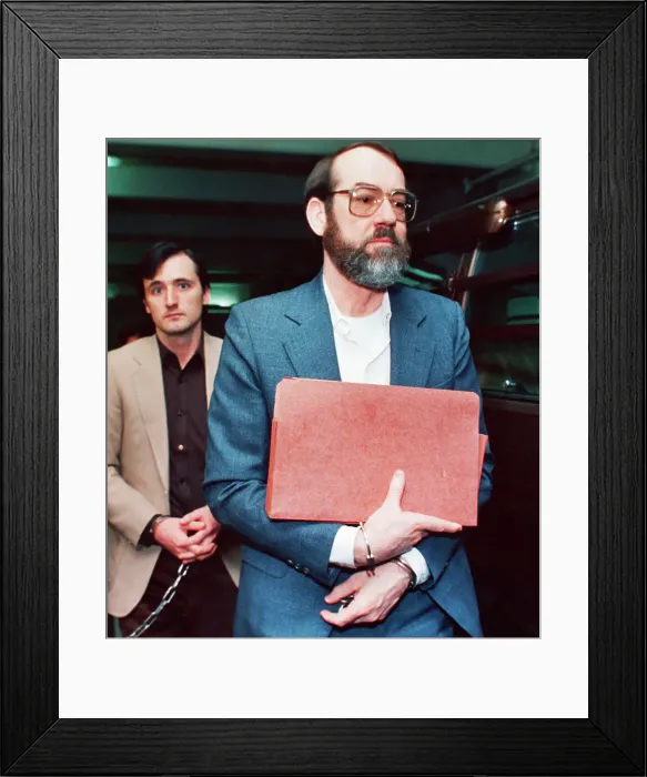 Framed Print : Jerry Whitworth Arriving at Federal Building Framed Print : Jerry Whitworth Arriving at Federal Building