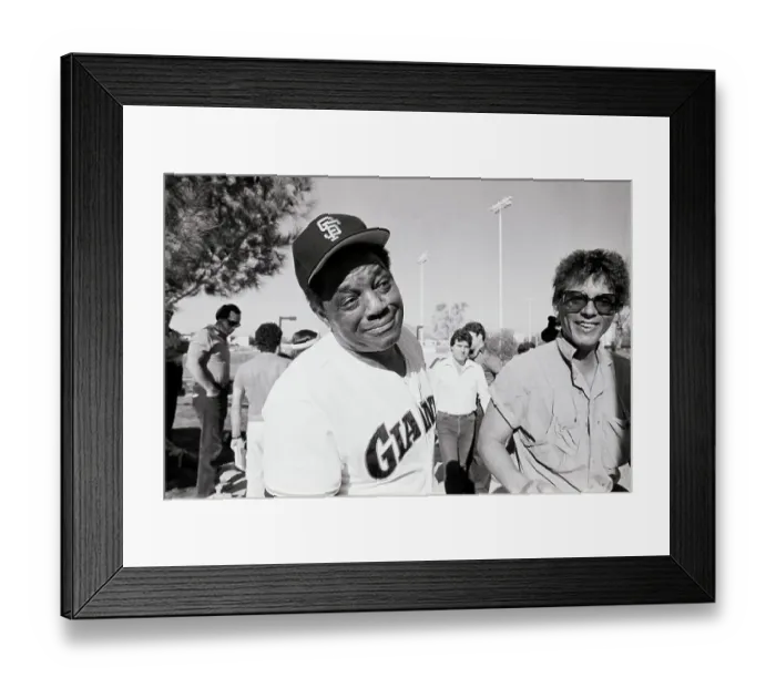 Framed Print : Willie Mays Talking To Reporters Framed Print : Willie Mays Talking To Reporters