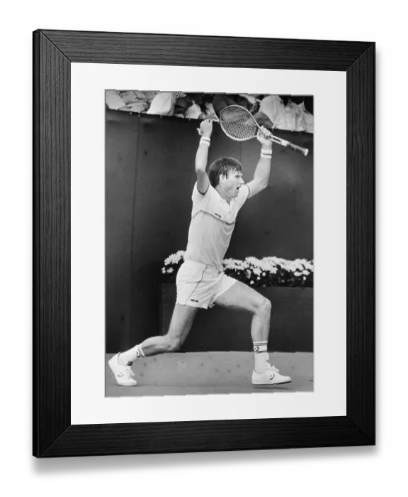 Framed Print : Jimmy Connors Arguing a Chair Ruling Framed Print : Jimmy Connors Arguing a Chair Ruling