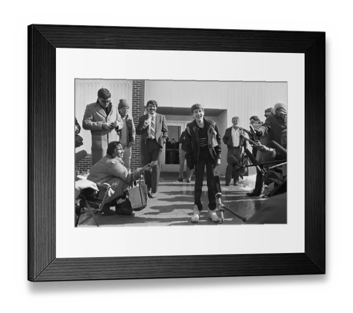 Framed Print : Ryan White Returns to School Framed Print : Ryan White Returns to School