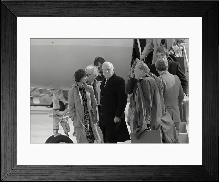 Framed Print : Members of the Presidential Commission and Neil Armstrong Framed Print : Members of the Presidential Commission and Neil Armstrong
