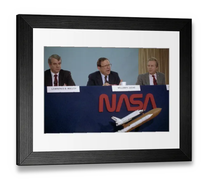 Framed Print : Men Testifying at Challenger Inquiry Framed Print : Men Testifying at Challenger Inquiry