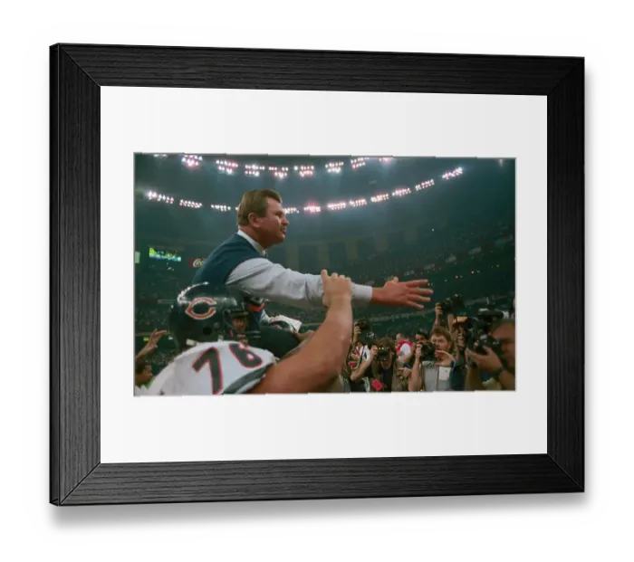 Framed Print : Steve McMichael Carrying Mike Ditka Framed Print : Steve McMichael Carrying Mike Ditka