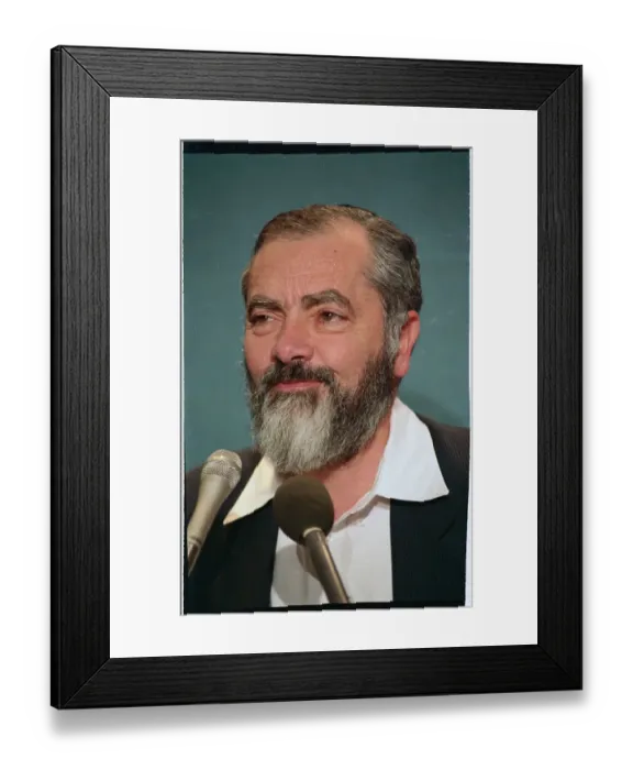 Framed Print : Meir Kahane Speaking Framed Print : Meir Kahane Speaking