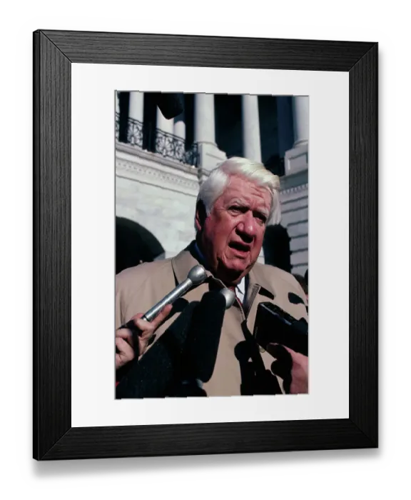 Framed Print : Thomas Tip O'Neill Speaking Framed Print : Thomas Tip O'Neill Speaking