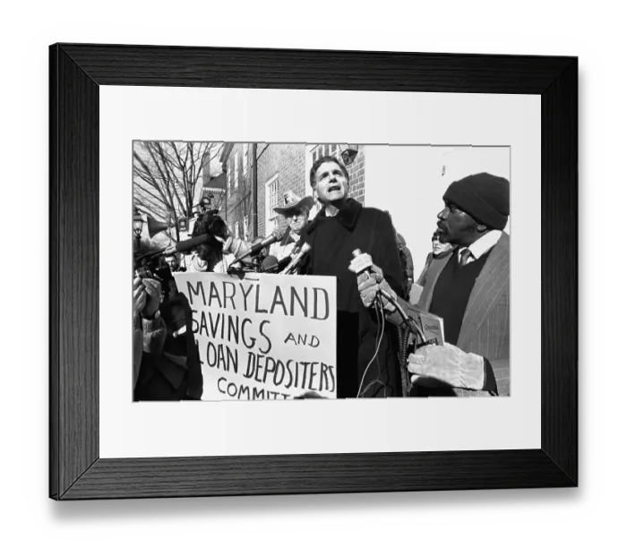 Framed Print : Ralph Nader Speaking at Demonstration Framed Print : Ralph Nader Speaking at Demonstration