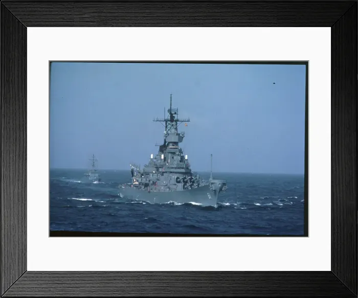 Framed Print : U.S.S. Iowa Framed Print : U.S.S. Iowa