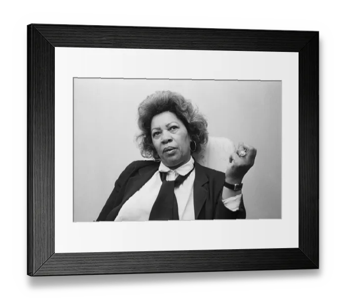 Framed Print : Novelist Toni Morrison Discusses Playwriting Framed Print : Novelist Toni Morrison Discusses Playwriting