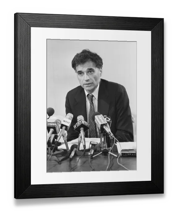 Framed Print : Ralph Nader Speaking Framed Print : Ralph Nader Speaking
