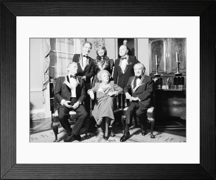 Framed Print : Recipients Of 1985 Kennedy Center Honors Framed Print : Recipients Of 1985 Kennedy Center Honors