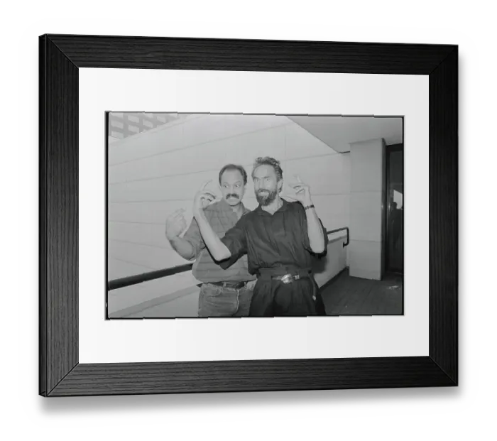 Framed Print : Comedy Team Cheech and Chong Framed Print : Comedy Team Cheech and Chong