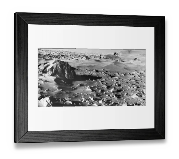 Framed Print : Photo of the Surface of Mars Framed Print : Photo of the Surface of Mars
