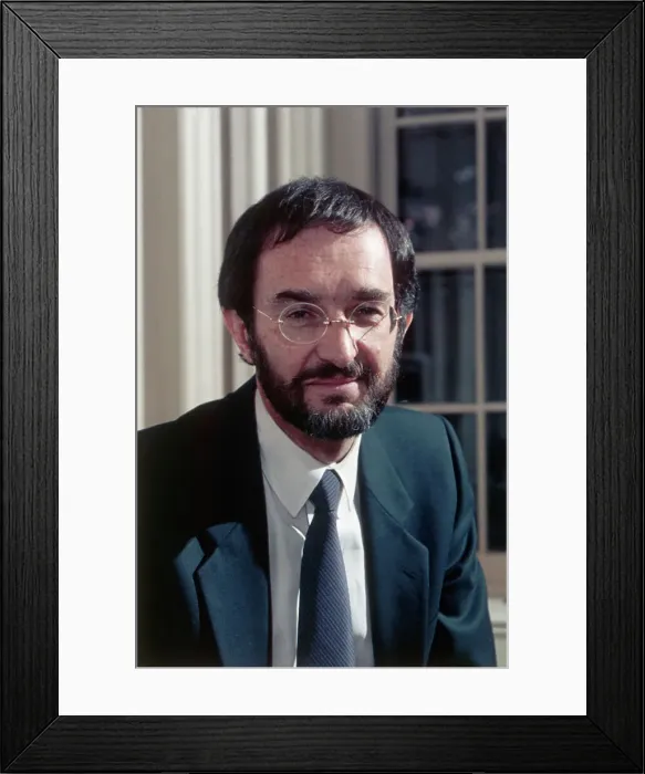 Framed Print : Biographer Edmund Morris Framed Print : Biographer Edmund Morris