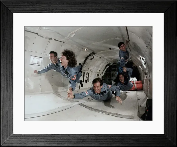 Framed Print : American Space Shuttle Astronauts During Gravity Training Framed Print : American Space Shuttle Astronauts During Gravity Training