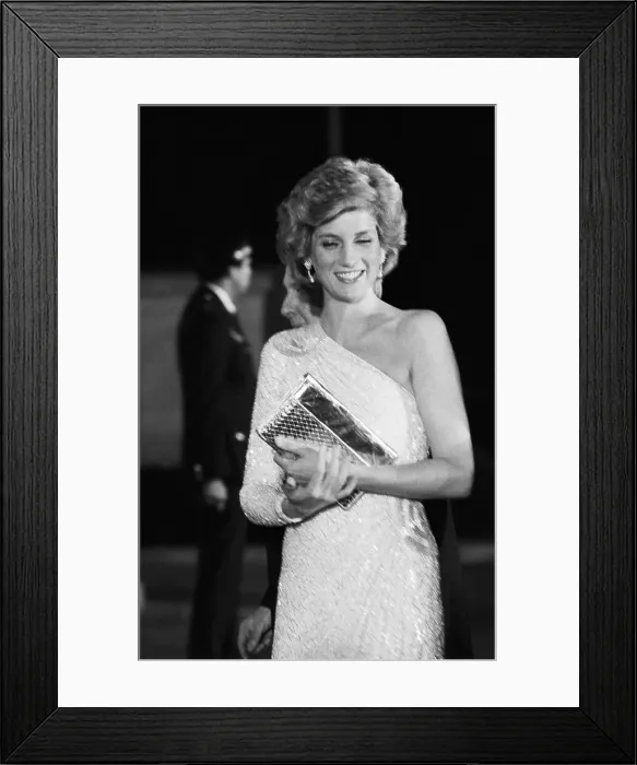 Framed Print : Princess Diana Framed Print : Princess Diana