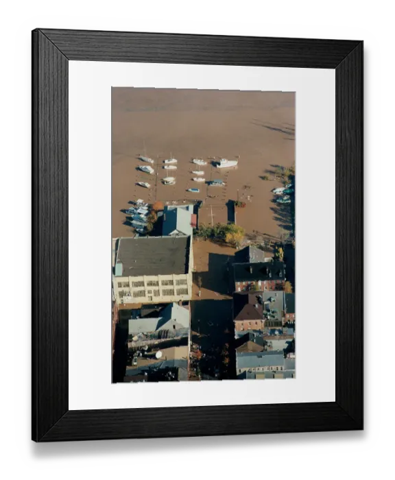 Framed Print : Potomic River Flooding Framed Print : Potomic River Flooding