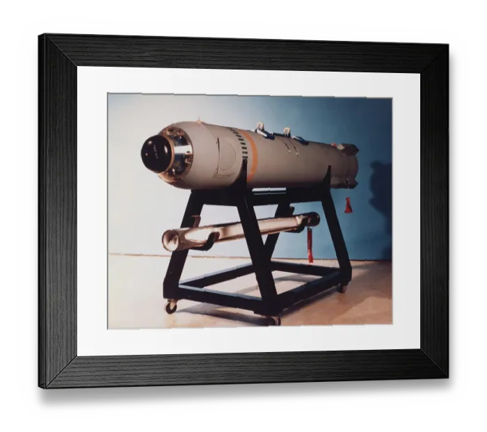 Framed Print : Big Eye Binary Chemical Bomb Framed Print : Big Eye Binary Chemical Bomb