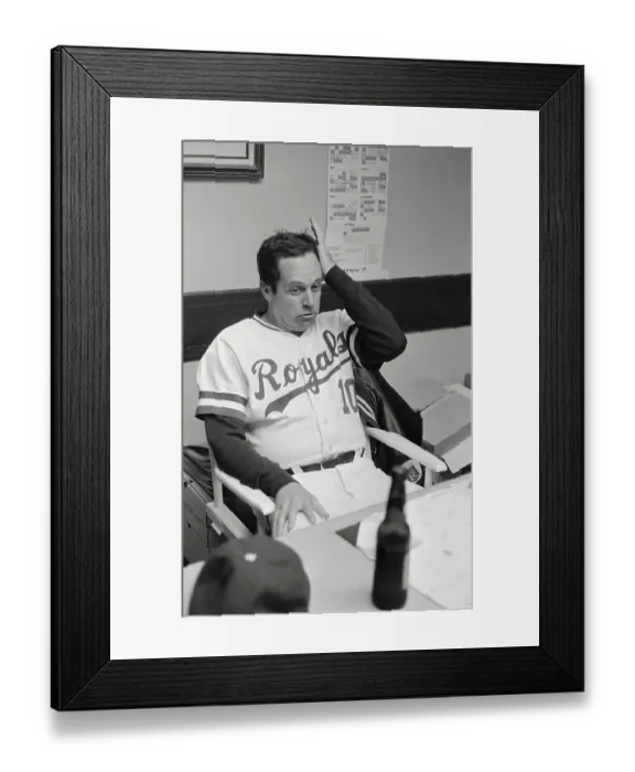 Framed Print : Dick Howser After Losing World Series Framed Print : Dick Howser After Losing World Series