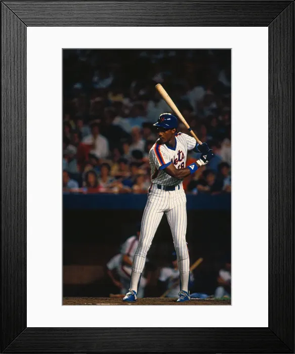 Framed Print : Darryl Strawberry Holding Bat Framed Print : Darryl Strawberry Holding Bat