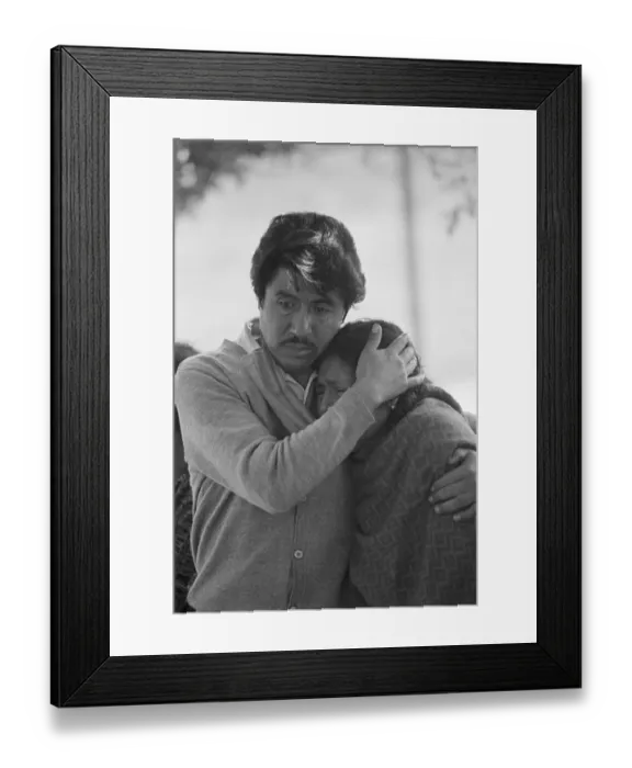 Framed Print : Relatives Grieving After Earthquake Framed Print : Relatives Grieving After Earthquake