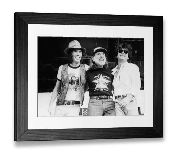 Framed Print : Singers on Stage at Farm Aid Framed Print : Singers on Stage at Farm Aid