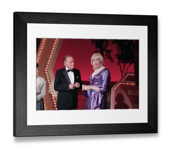 Framed Print : Milton Berle in Drag and Bob Hope Framed Print : Milton Berle in Drag and Bob Hope
