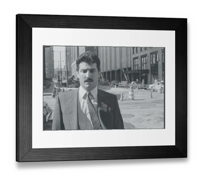 Framed Print : Keith Hernandez Arriving at Court Framed Print : Keith Hernandez Arriving at Court