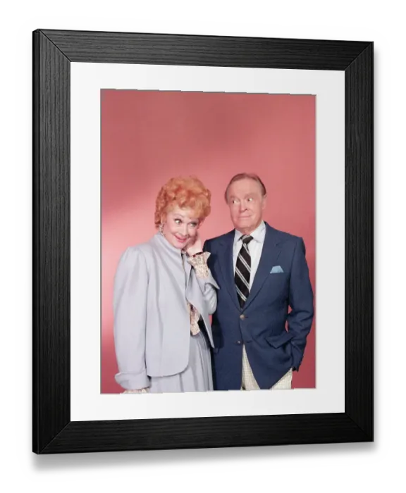 Framed Print : Lucille Ball and Bob Hope Framed Print : Lucille Ball and Bob Hope