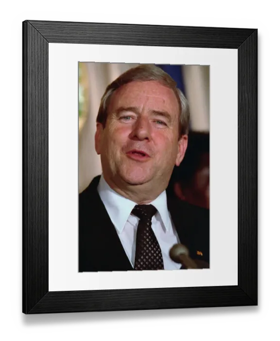 Framed Print : Jerry Falwell Speaking Framed Print : Jerry Falwell Speaking