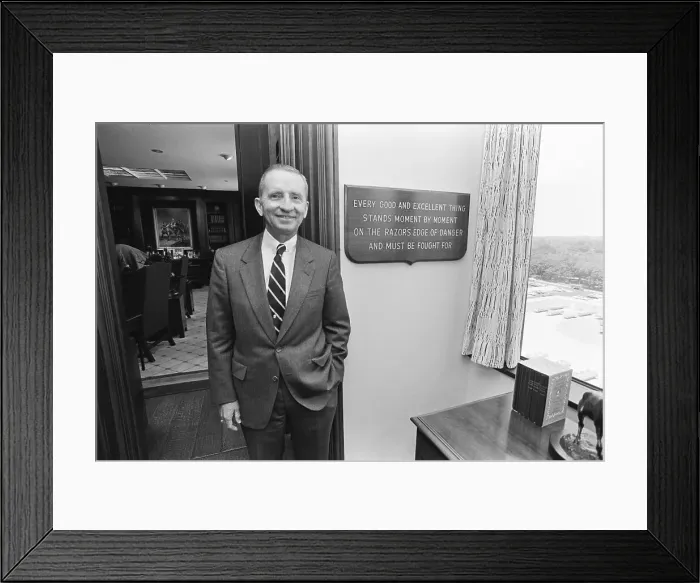 Framed Print : H. Ross Perot Framed Print : H. Ross Perot
