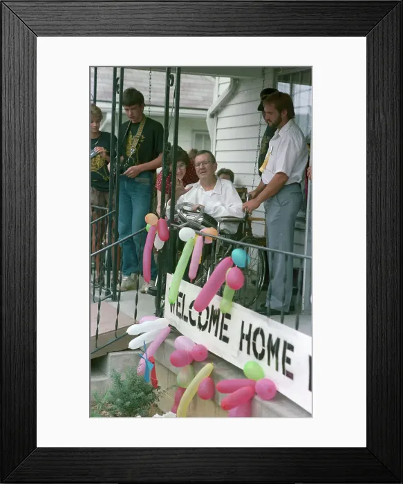Framed Print : Schroeder Arriving Home Framed Print : Schroeder Arriving Home