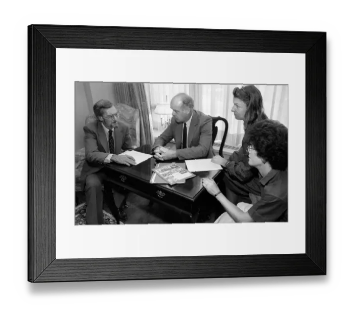 Framed Print : Reverend John Fife