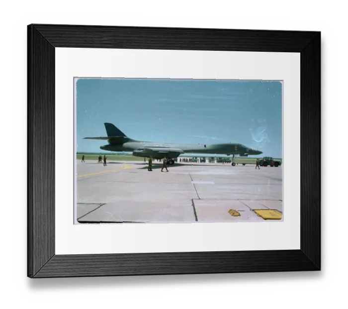 Framed Print : Military Aircraft Landing Framed Print : Military Aircraft Landing