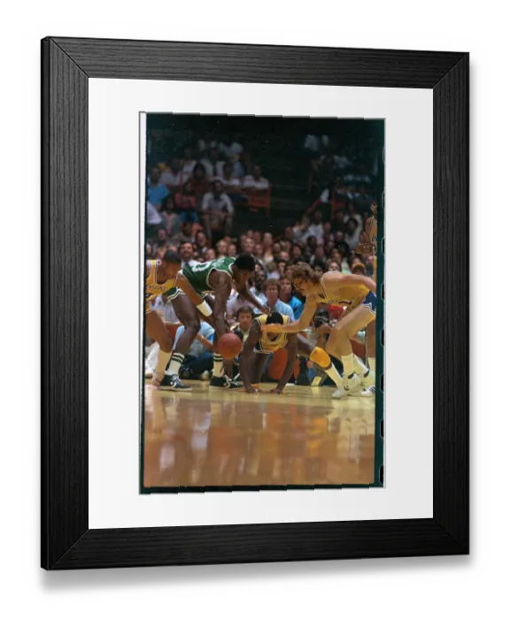 Framed Print : Robert Parish in Basketball Game Framed Print : Robert Parish in Basketball Game