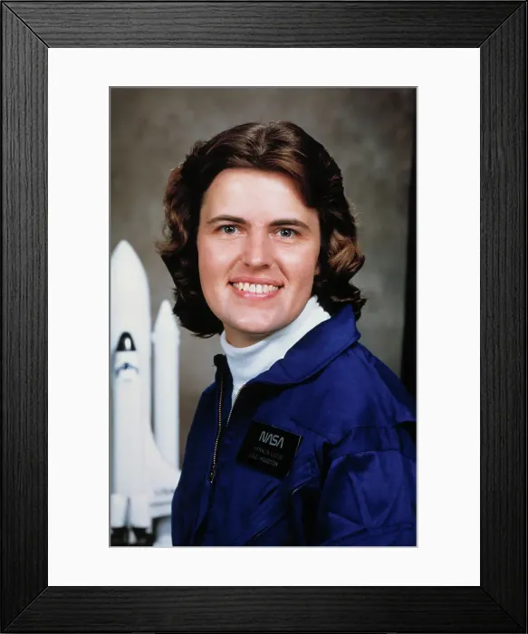 Framed Print : Portrait of Shannon Lucid Framed Print : Portrait of Shannon Lucid